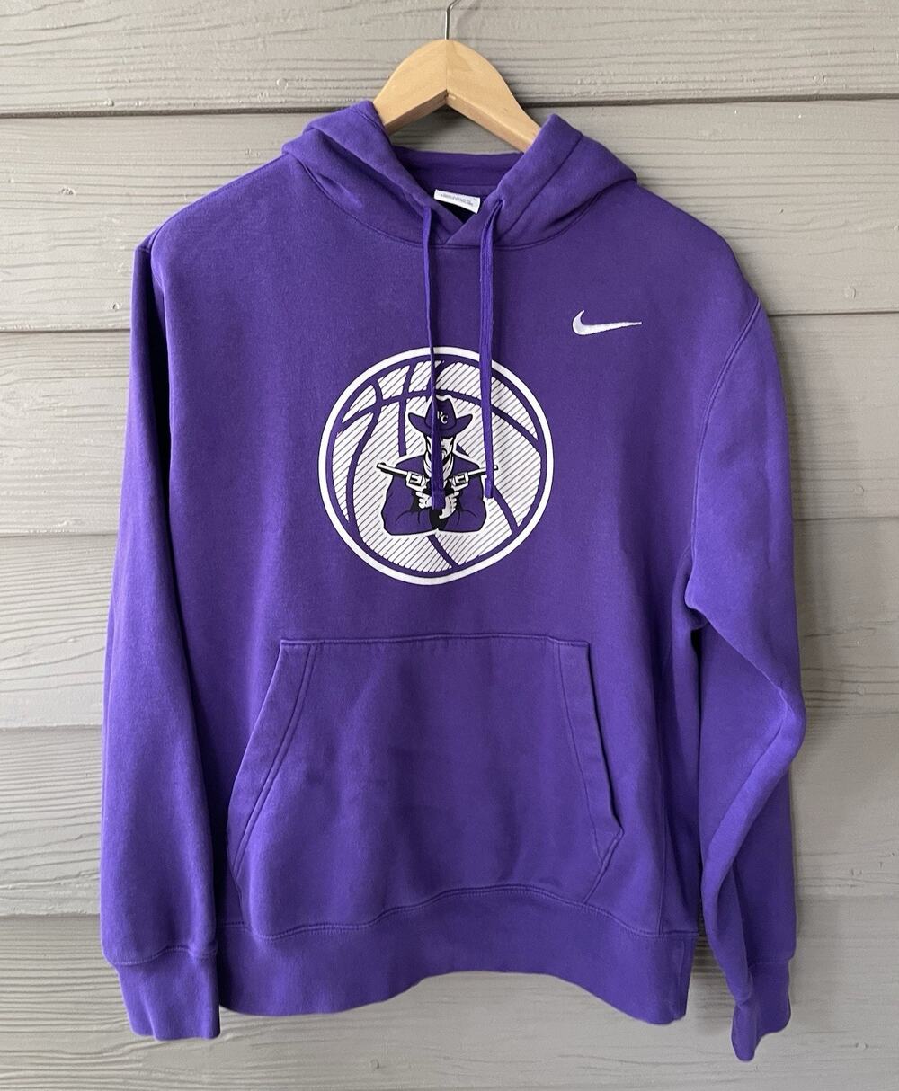 Nike Hardin-Simmons Cowboys Basketball Hoodie Purple Men’s M NCAA Team Issued